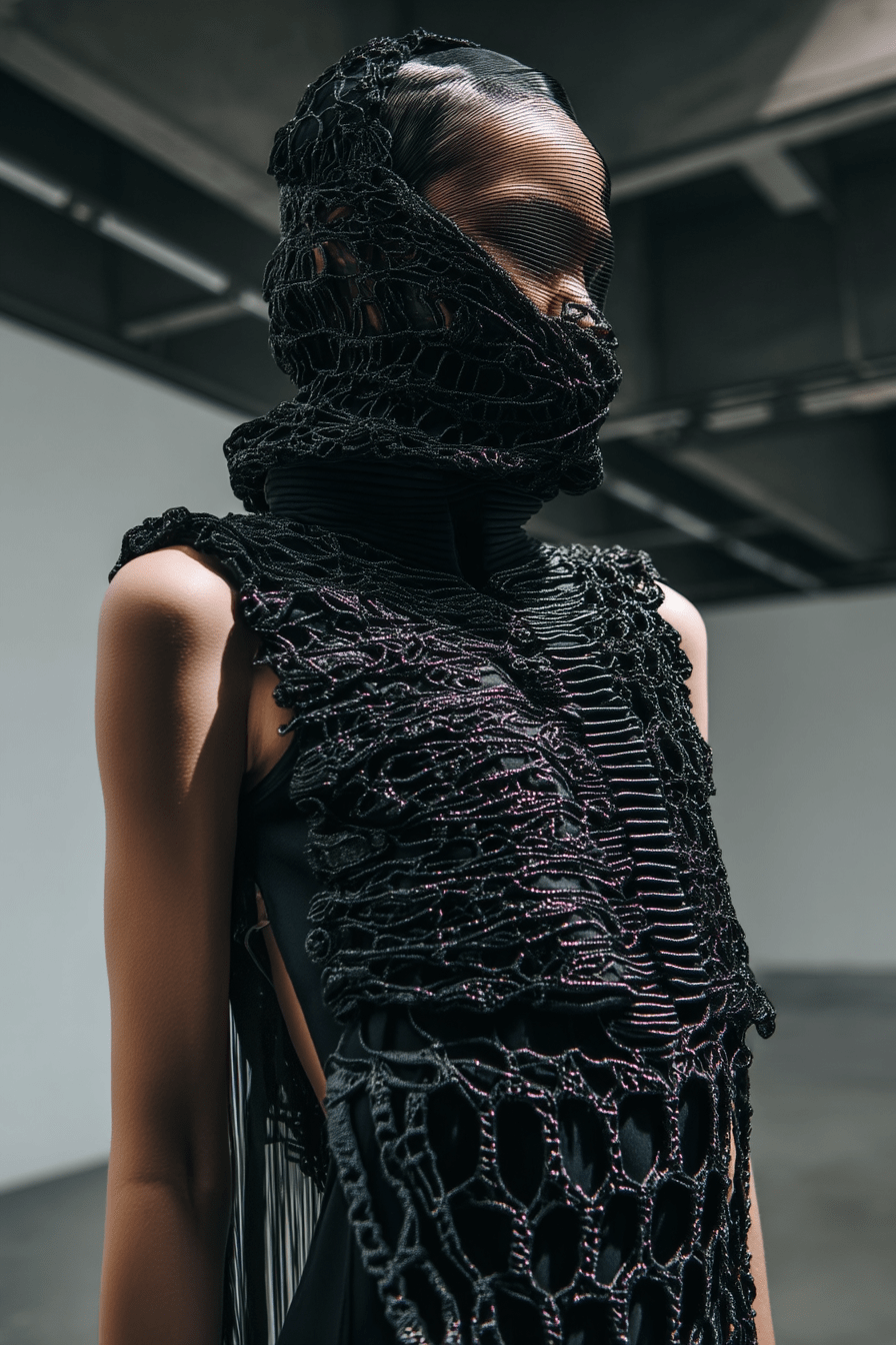 Eclipse Shroud Dress - Image 2