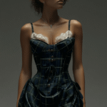 Emerald Noir Corset Dress